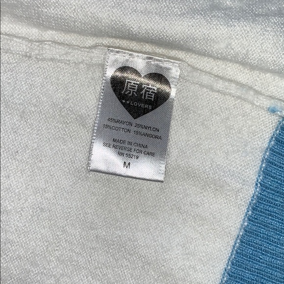 Harajuku Lovers cardigan, size medium - Picture 3 of 7